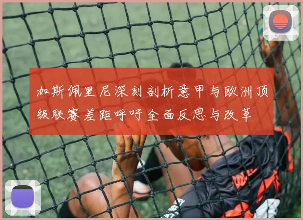 加斯佩里尼深刻剖析意甲与欧洲顶级联赛差距呼吁全面反思与改革
